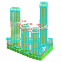 横琴铁建广场TMD调试振动测试成功完成