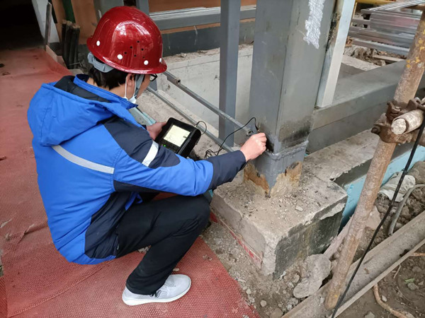 场中路4弄6号-8号门栋钢结构电梯探伤检测2_副本